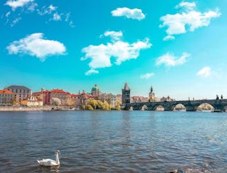 Excursão a pé de 90 minutos por Praga com um local